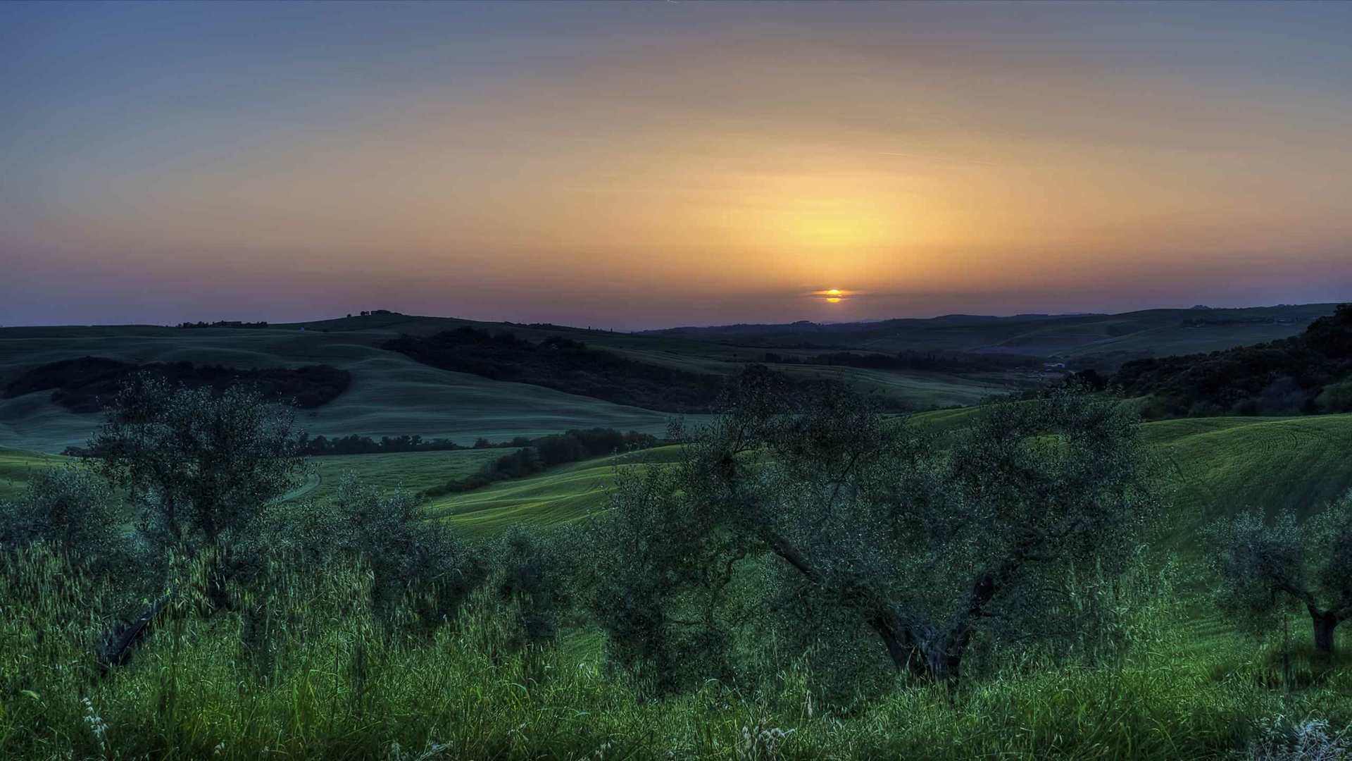 02148_sunsetintuscanysaturdaymay23rd2009_2560x1600 — nature wallpaper