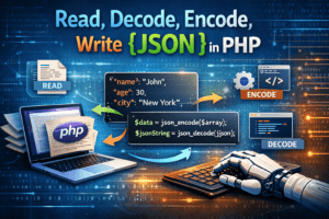 Read, Decode, Encode, and Write JSON in PHP: Complete Beginner's Guide