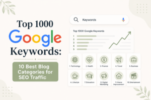 Top 1000 Google Keywords 10 Best Blog Categories for SEO Traffic