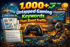 How to Find High-Traffic Low-Competition Gaming Keywords