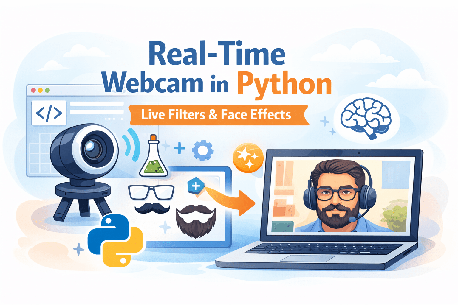Build a Real-Time Webcam App With Python, OpenCV & Flask