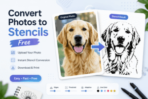 Read more about the article Convert Photos to Stencils Free