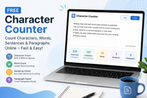 Free Character Counter – Count Characters & Words Online