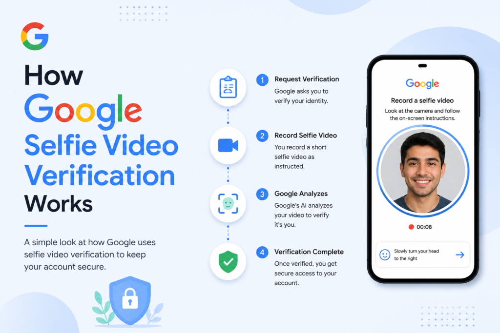How Google Selfie Video Verification Works