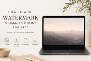 how to add watermark in image free online